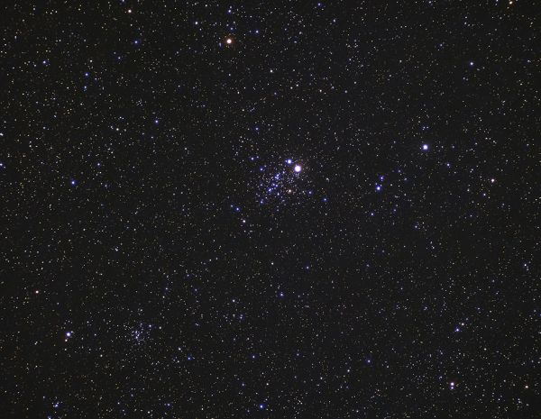 The Dragonfly NGC 457 and NGC 436 - Astrophotography