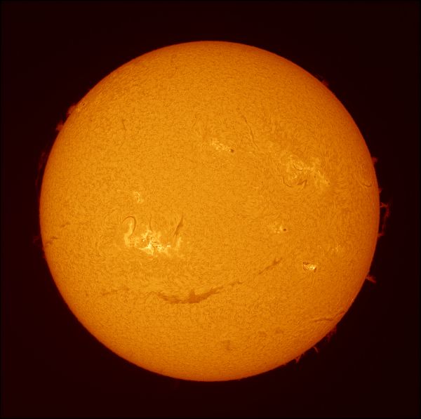 Sun in Chromosphere 02.06.24 - Astrophotography