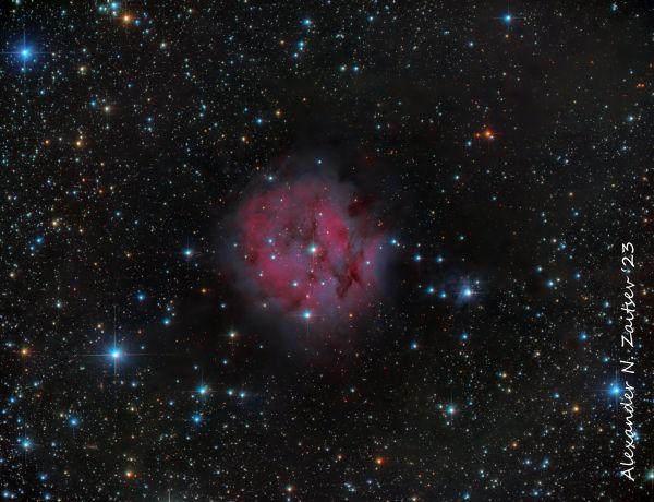 Cocoon Nebula (IC5146, Caldwell 19) in (Ha+R)RGB - Astrophotography