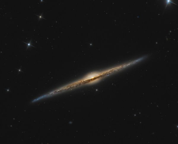 NGC 4565 aka The Needle Galaxy/ crop - Astrophotography