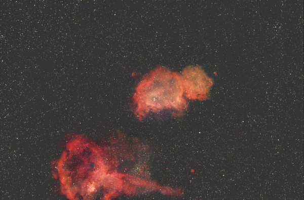 Soul+Heart nebulas - Astrophotography