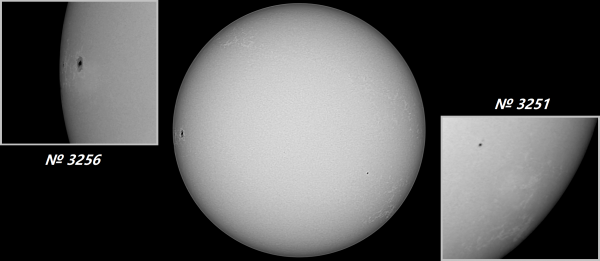 Solar activity on 18.03.23, W=44 - Astrophotography
