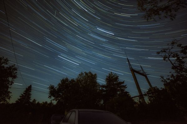 Earth rotation - Astrophotography