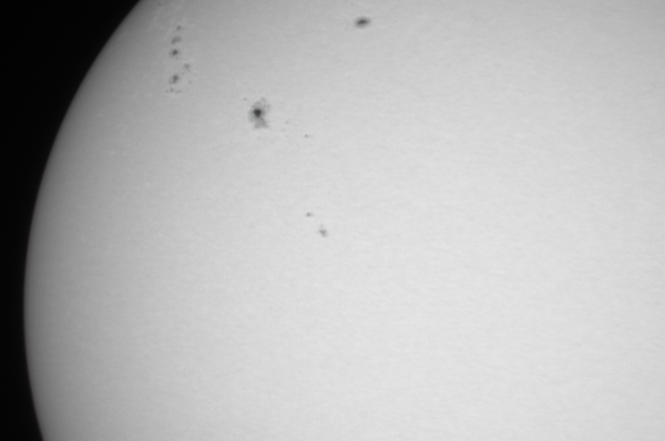 Sunspot group on May 14, 2023 - Astrophotography