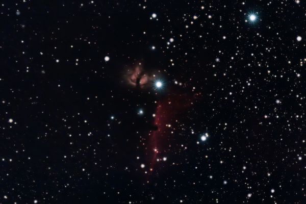 IC434 Horsehead & NGC2024 Flame nebulas - Astrophotography