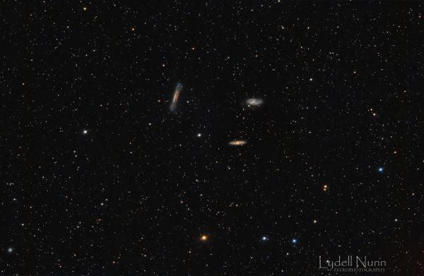 Leo Triplet - Astrophotography
