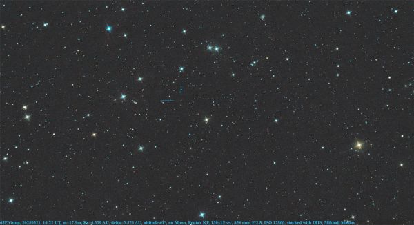 65P/Gunn - Astrophotography
