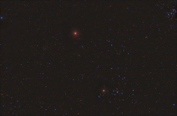 Comet C/2022 E3 one day after its conjunction with Mars, February 12, 2023. - Astrophotography