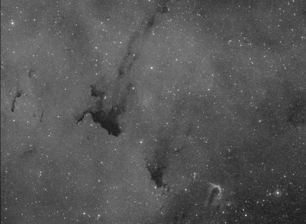 Barnard 161 and Barnard 163 in Ha - Astrophotography