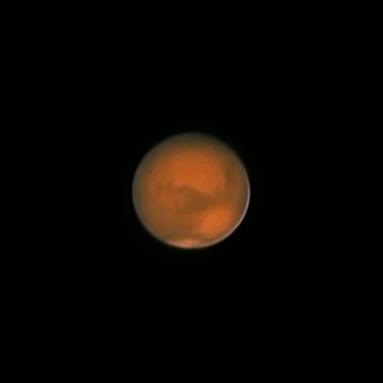 Mars, August 1, 2018 - Astrophotography
