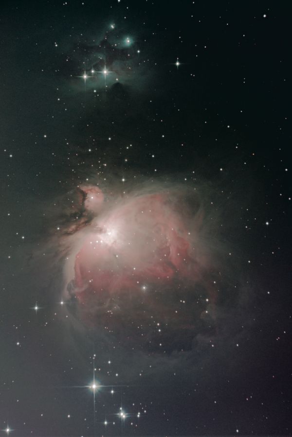 The Orion Nebula (M42), M43, NGC 1977 - Astrophotography