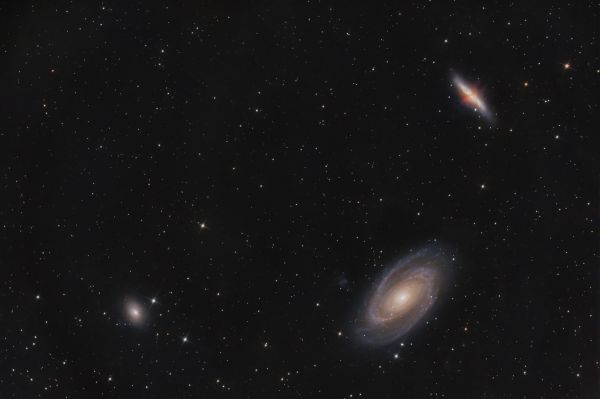 M81, M82, and the Garland Galaxy NGC 3077 - Astrophotography