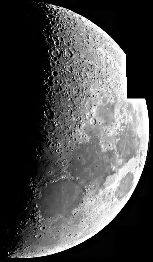 Moon (mosaic) - Astrophotography