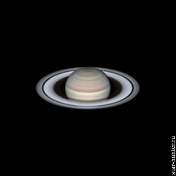 Saturn, June 23, 2019, 23:52. - Astrophotography