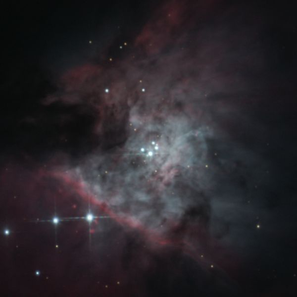 Trapezium cluster, M42 - Astrophotography