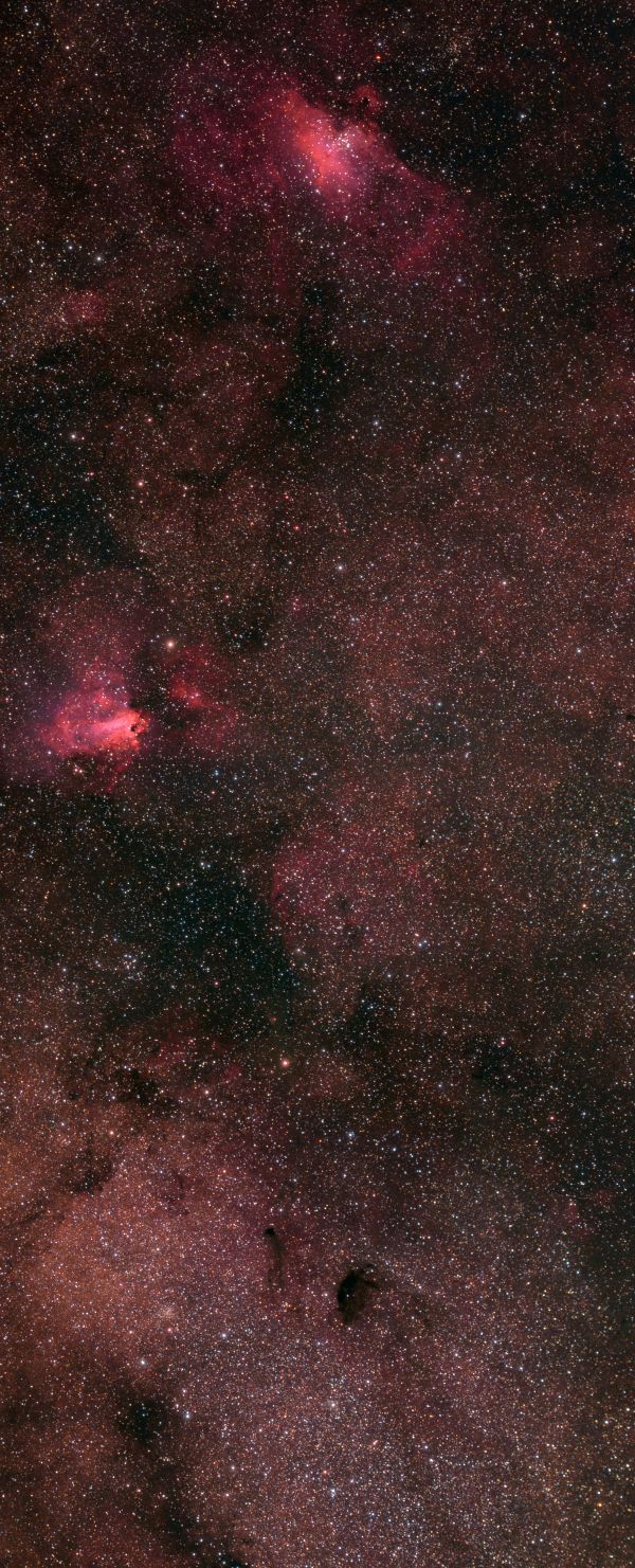 Panorama of M16, M17, M18, M24 - Astrophotography