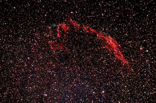 The Fishing Net or Pickering NGC 6992 - Astrophotography