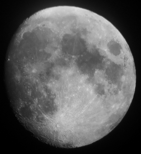 Waxing Gibbous - Astrophotography