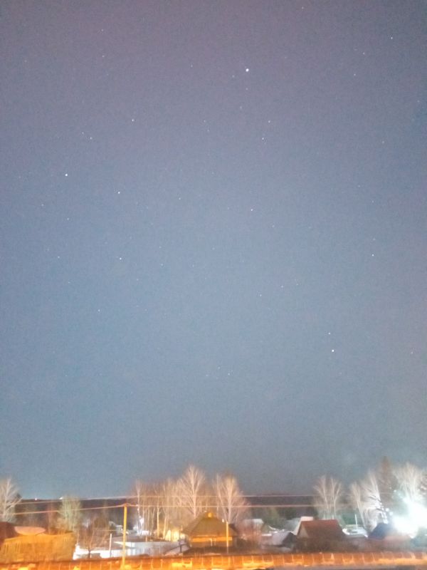 The Summer Triangle in March - Astrophotography