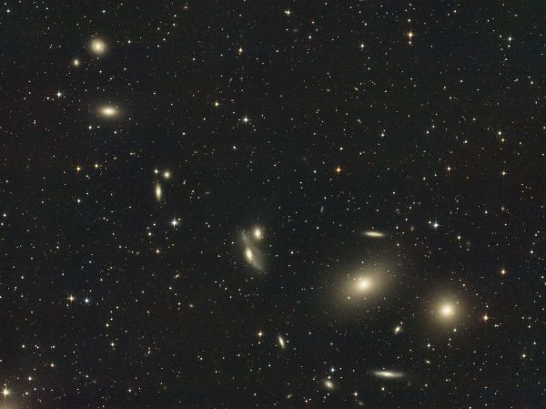 Markarian's Chain - Astrophotography