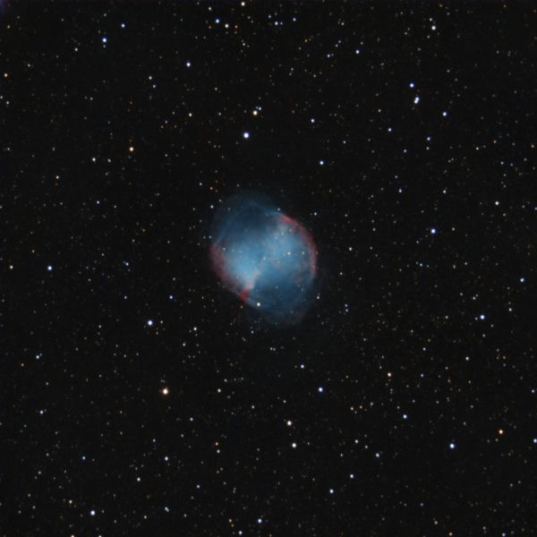 The Dumbbell Nebula M27 in Vulpecula - Astrophotography
