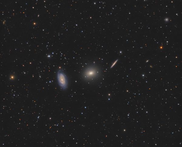 Draco Trio (NGC 5981, NGC 5982 and NGC 5985) - Astrophotography