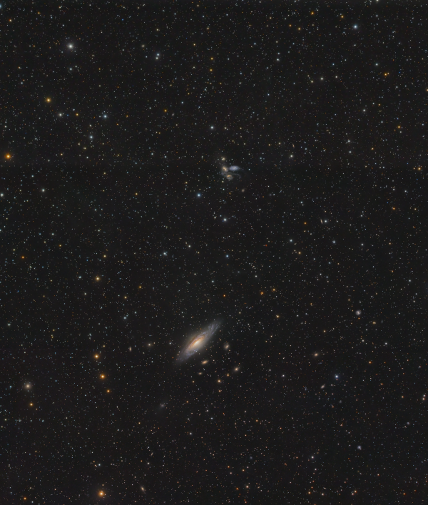 Stephan's Quintet and NGC 7331 in Pegasus - Astrophotography