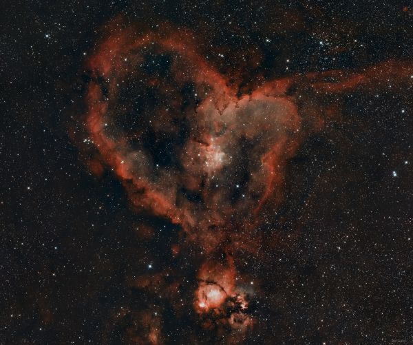 IC 1805, IC 1795 - Astrophotography