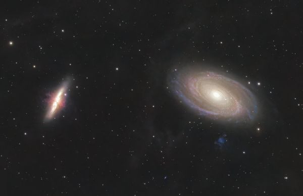 M81, M82 (Bode's Galaxy and the Cigar Galaxy) - Astrophotography
