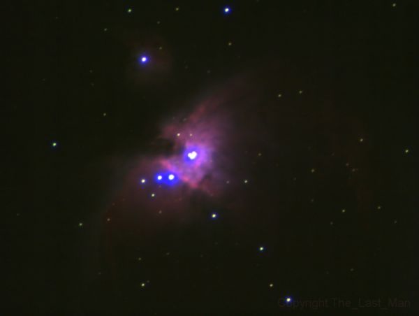 Orion Nebula with Sky-Watcher BK705EQ5 - Astrophotography