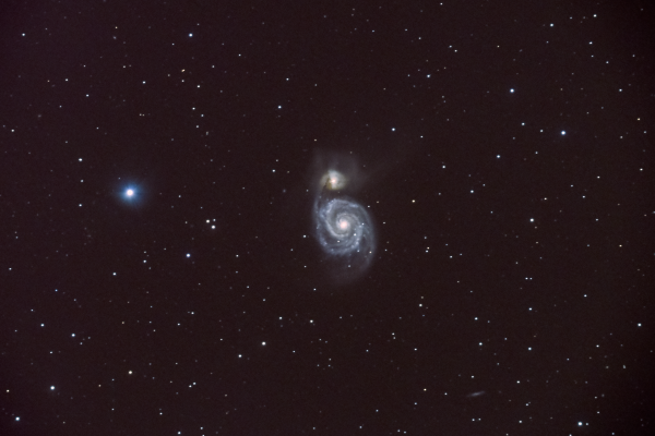 M51 - Whirlpool galaxy - Astrophotography