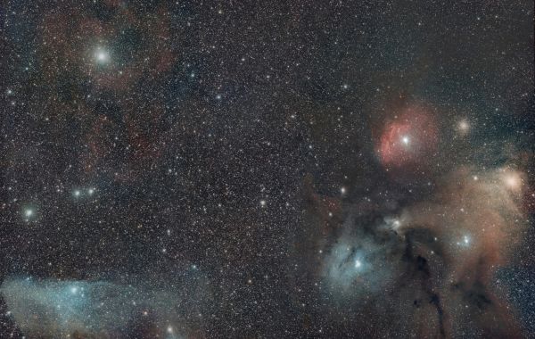 Rho Ophiuchi, Blue Horsehead, Sharpless 2-7 - Astrophotography
