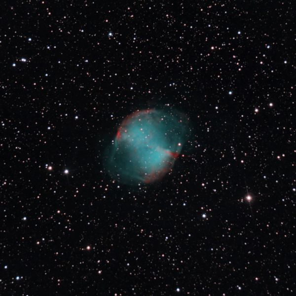 M27 Dumbbell nebula - Astrophotography