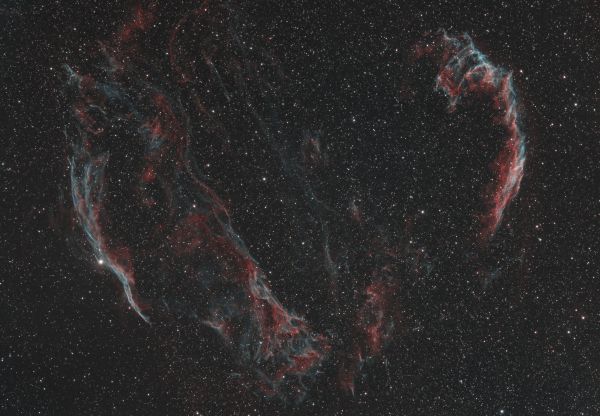 NGC 6995, NGC 6979, NGC 6974, NGC 6960, NGC 6992 - Astrophotography