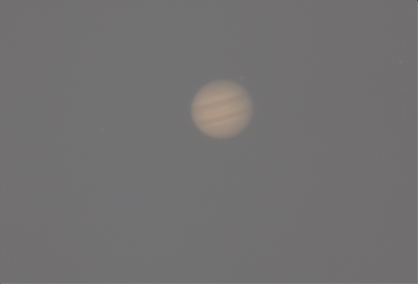 Jupiter and moons during the day - Astrophotography