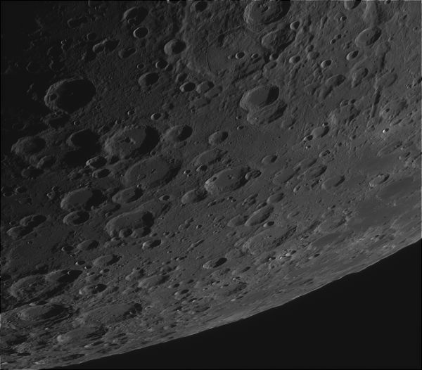Moon. Southeastern Region - Astrophotography