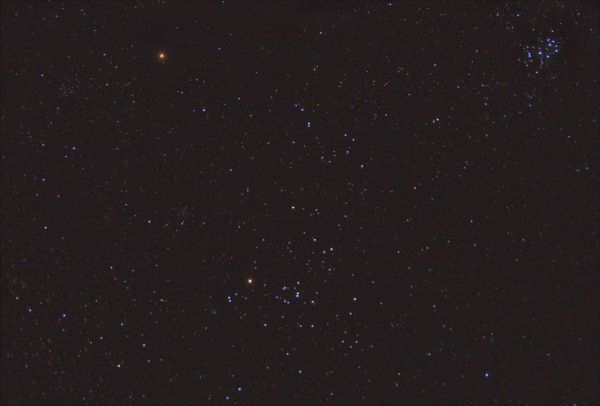 Conjunction of Comet C/2022 E3 with Aldebaran on February 15, 2023. - Astrophotography