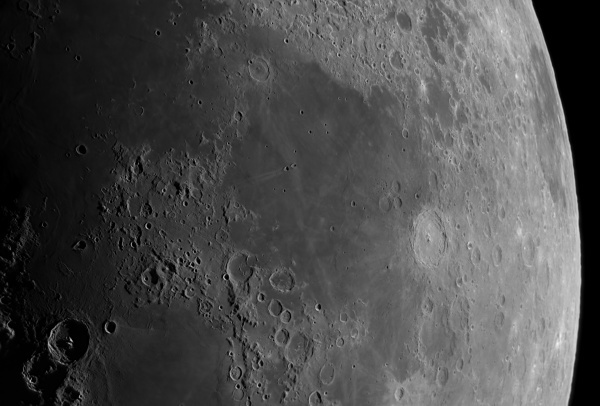 Sea of Fertility and Sea of Smith 170629 - Astrophotography