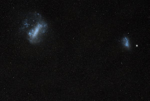 LMC, SMC, and 47 Tucanae - Astrophotography