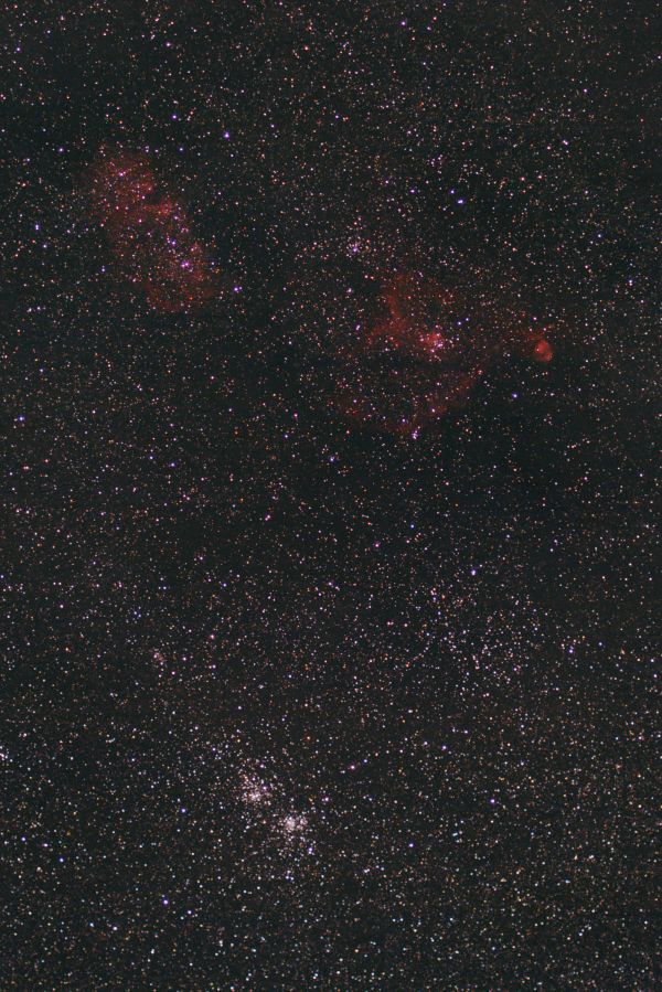 Chi-Ash and a bit of hydrogen - Astrophotography