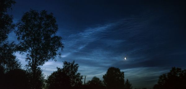 The Moon and Jupiter in silver - Astrophotography