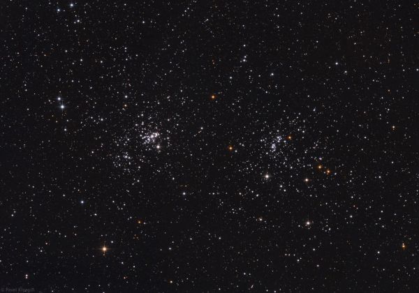 The Double Cluster in Perseus H+X (Chi and Ash Persei) NGC 869, NGC 884 - Astrophotography
