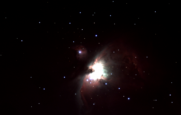 M 42 (Orion Nebula), M 43 (de Mairan's Nebula) - Astrophotography