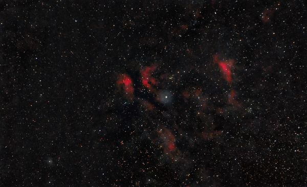 The region around the star Sadr - Astrophotography