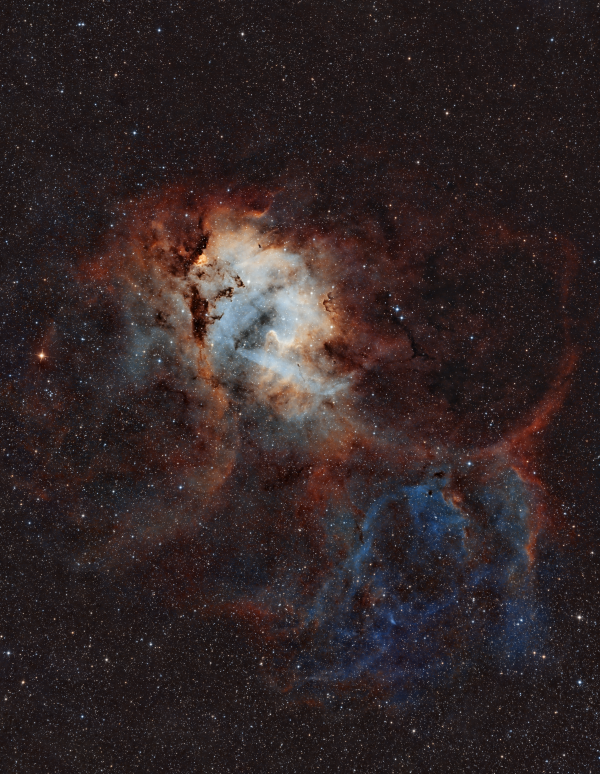 SH2-132 SHO - Astrophotography
