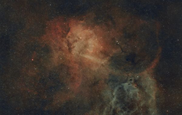 SH 2-132 (The Lion Nebula) - Astrophotography