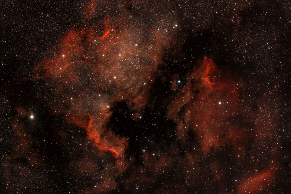 North America and Pelican - Astrophotography