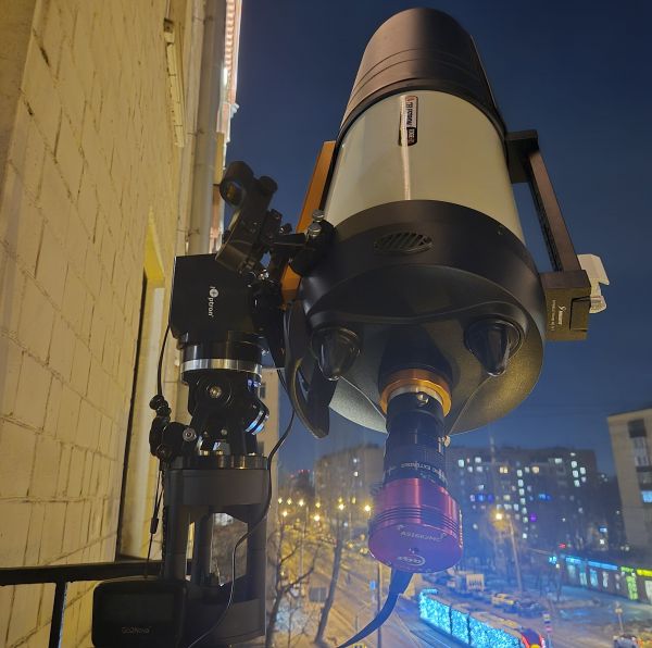 Balcony setup - Astrophotography