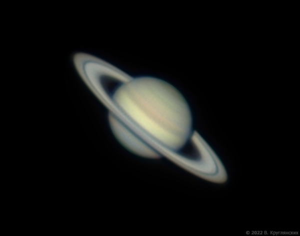Saturn on June 29, 2022 - Astrophotography
