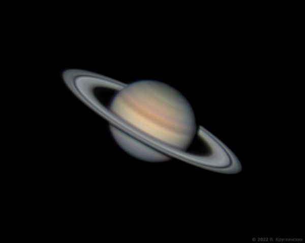 Saturn on July 4, 2022 - Astrophotography